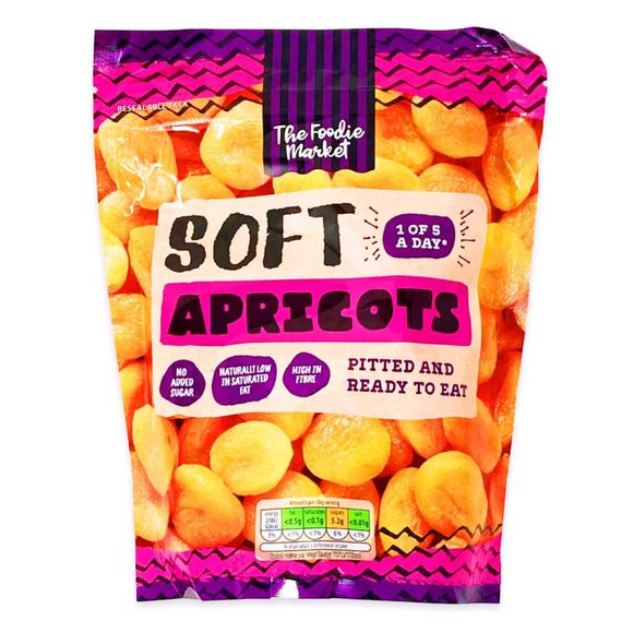 The Foodie Market Soft Dried Apricots 500g